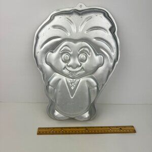 Vtg 1992 Wilton Aluminum Troll Pan Shaped Character Metal Number 2105 6712 READ